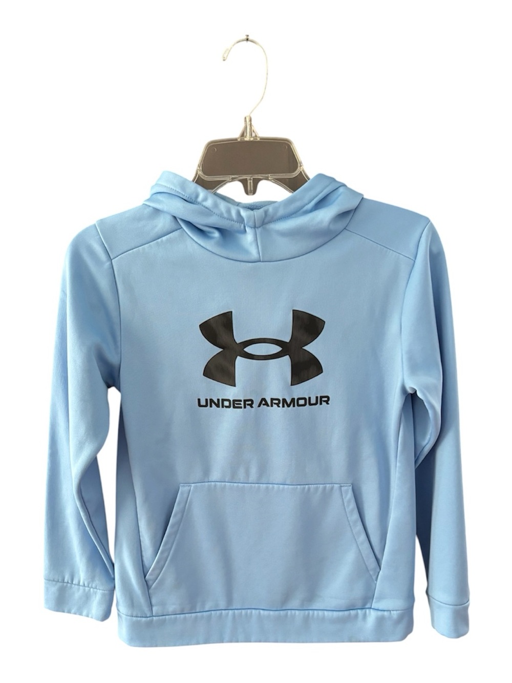 Under Armour Light Blue Fleece Pullover Hoodie